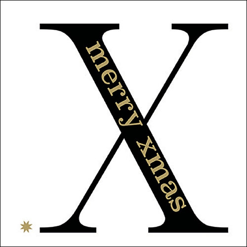 Servietten 33x33 cm - Big X Black 