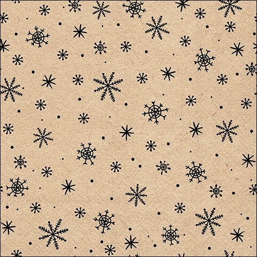 Servietten 33x33 cm - Recycled Crystals Nature 