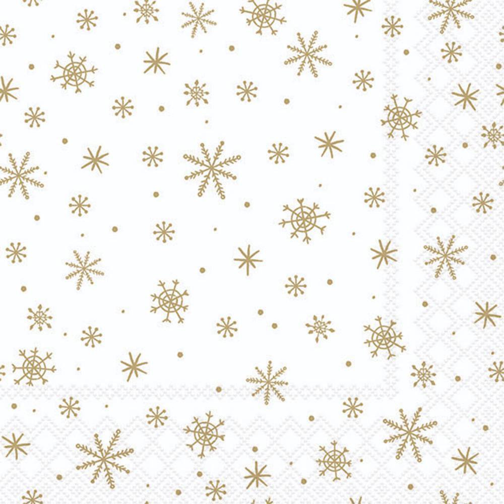 餐巾33x33厘米 - Crystals All Over Gold 