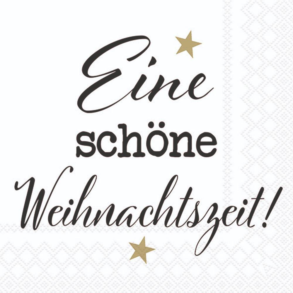 Napkins 33x33 cm - Weihnachtszeit 