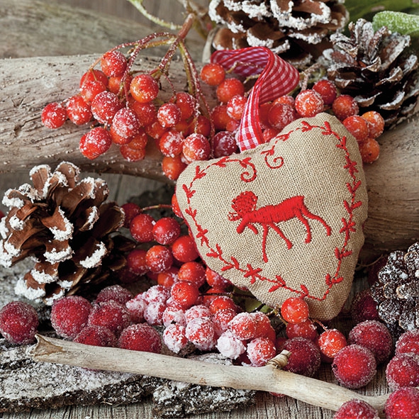 餐巾33x33厘米 - Winter Scene 