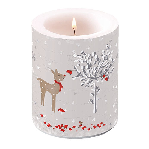 świeca dekoracyjna - Sniffing Deer