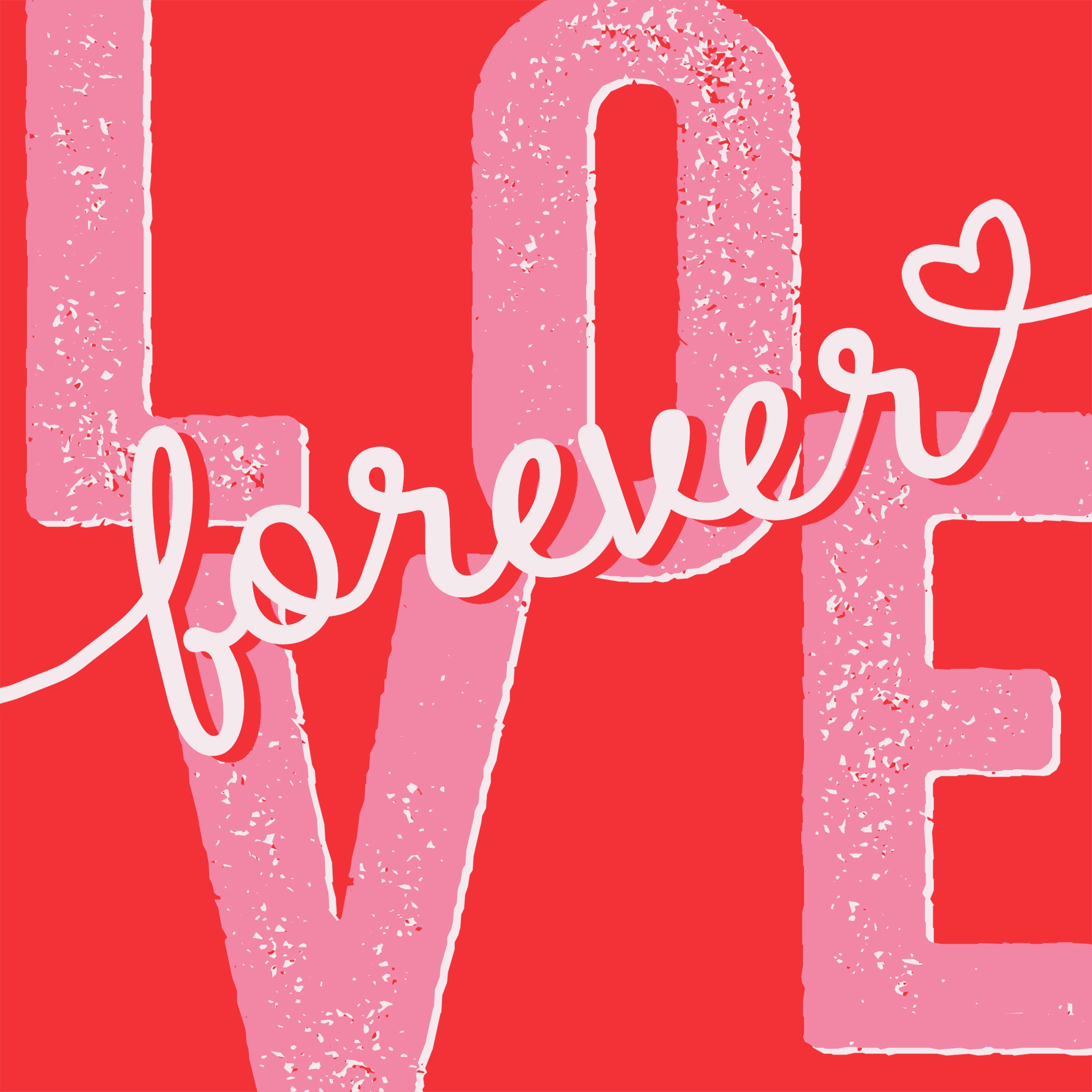 Serwetki 33x33 cm Avantgarde -  Love forever, Mi?o??,  Tekst,  ?lub,  Wydarzenia,  Mówi?c