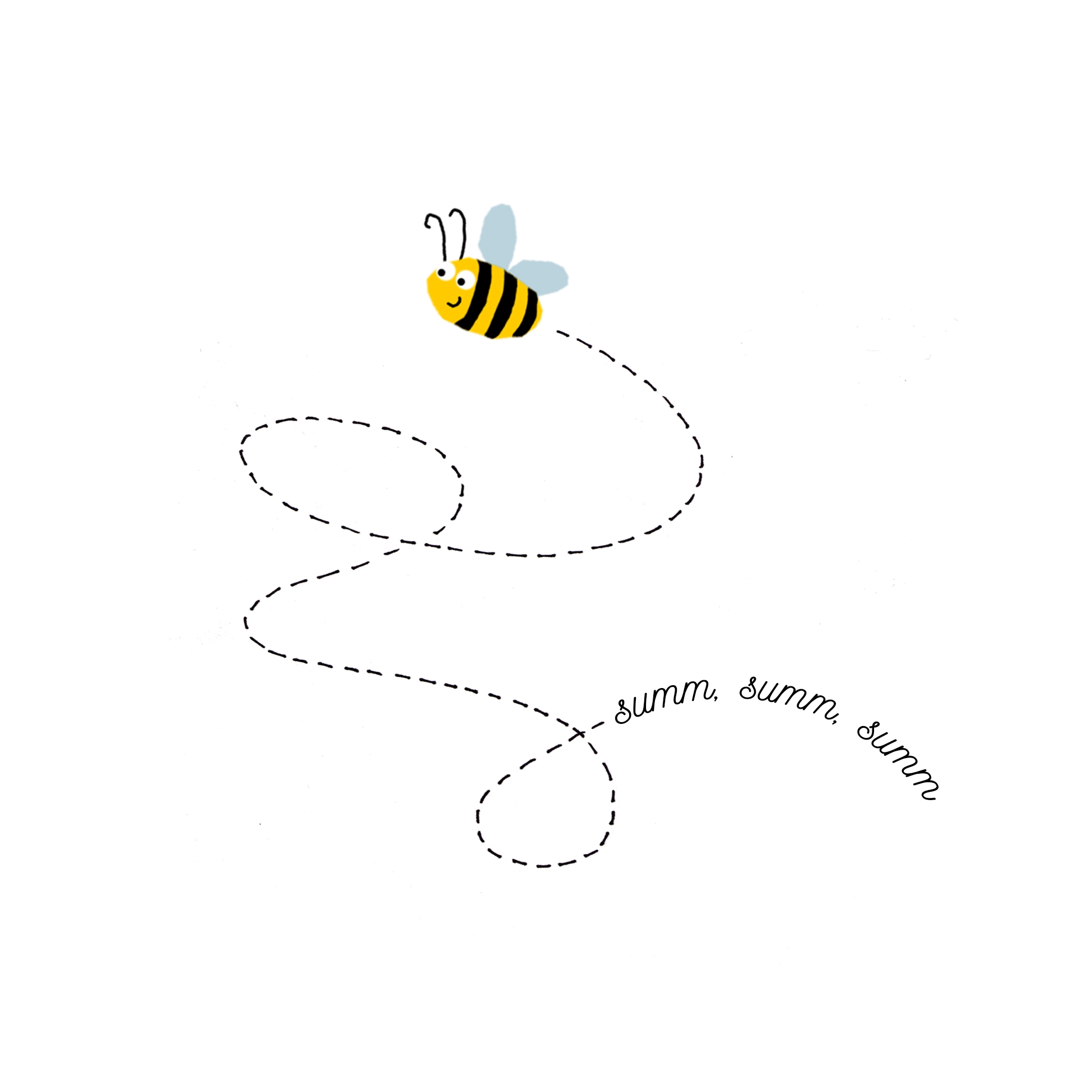 Servilletas 33x33 cm A la Carta -  Bienchen Summ, Abeja,  Abejorro,  Animales,  Verano