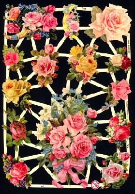 Glanzbilder - Rosen Motiv 1, Rosen