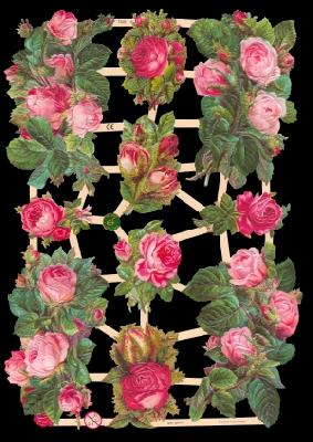 Glanzbilder - Rosen Motiv 2, Rosen