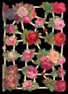 Glanzbilder - Rosen Motiv 3