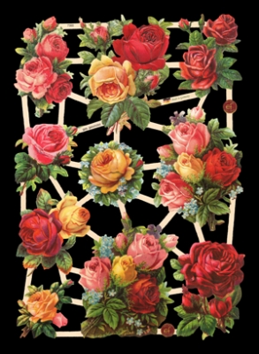 Glanzbilder - Rosen Motiv 8, Rosen