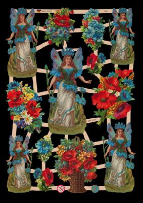 immagini lucide - Elfen in Blumen