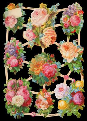 immagini lucide - Blumen Motiv 4, Le rose