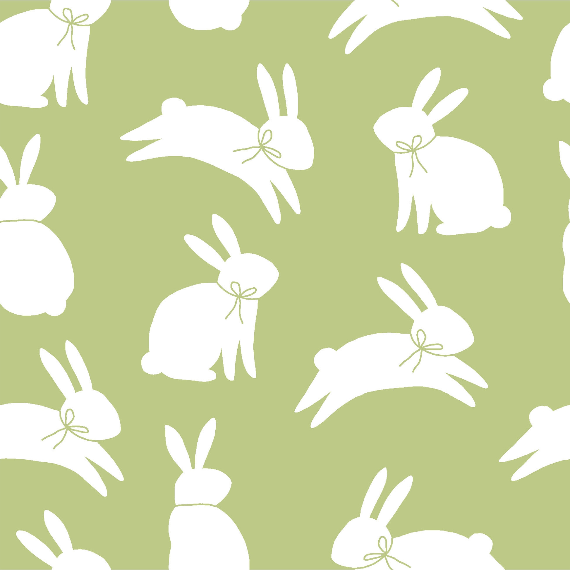 Serwetki 33x33 cm - bunny pattern, Króliki,  Wielkanoc,  Zwierz?ta