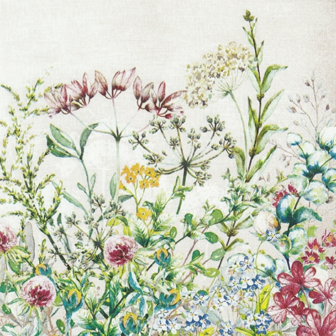 Servietten 33x33 cm - Wild Meadow