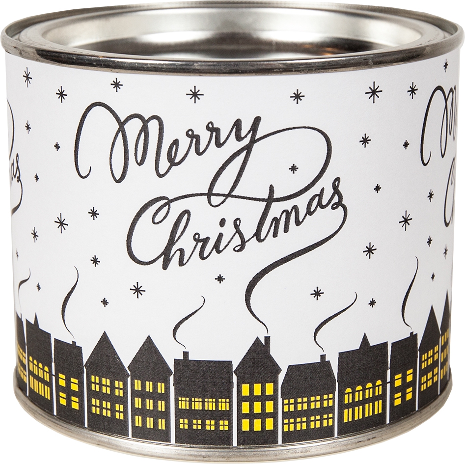 Scented candle - Message in the Sky black