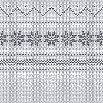 Servietten 25x25 cm - Knitted nordic