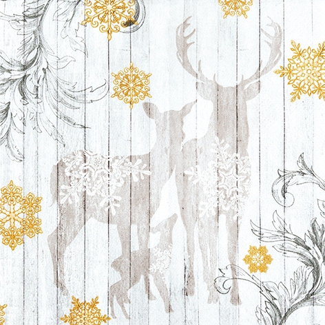 Guardanapos 33x33 cm - Gilded Wood