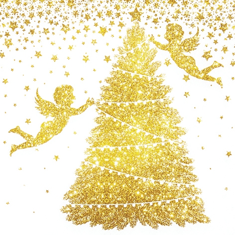 Guardanapos 33x33 cm - Glorious Angels