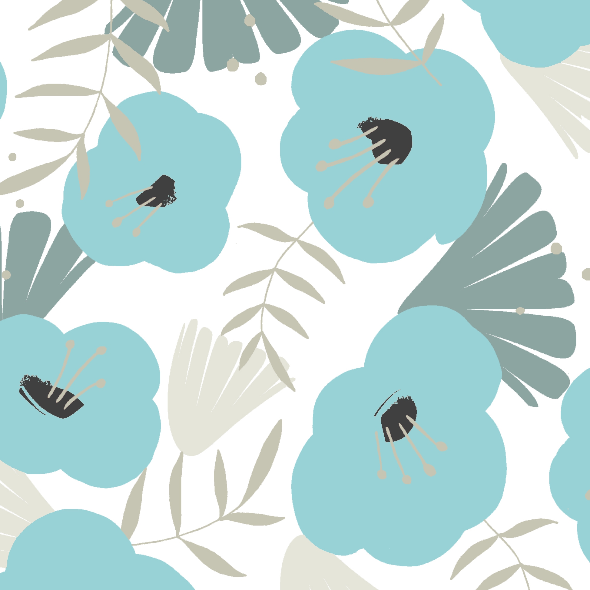 Servietten 24x24 cm - Anni