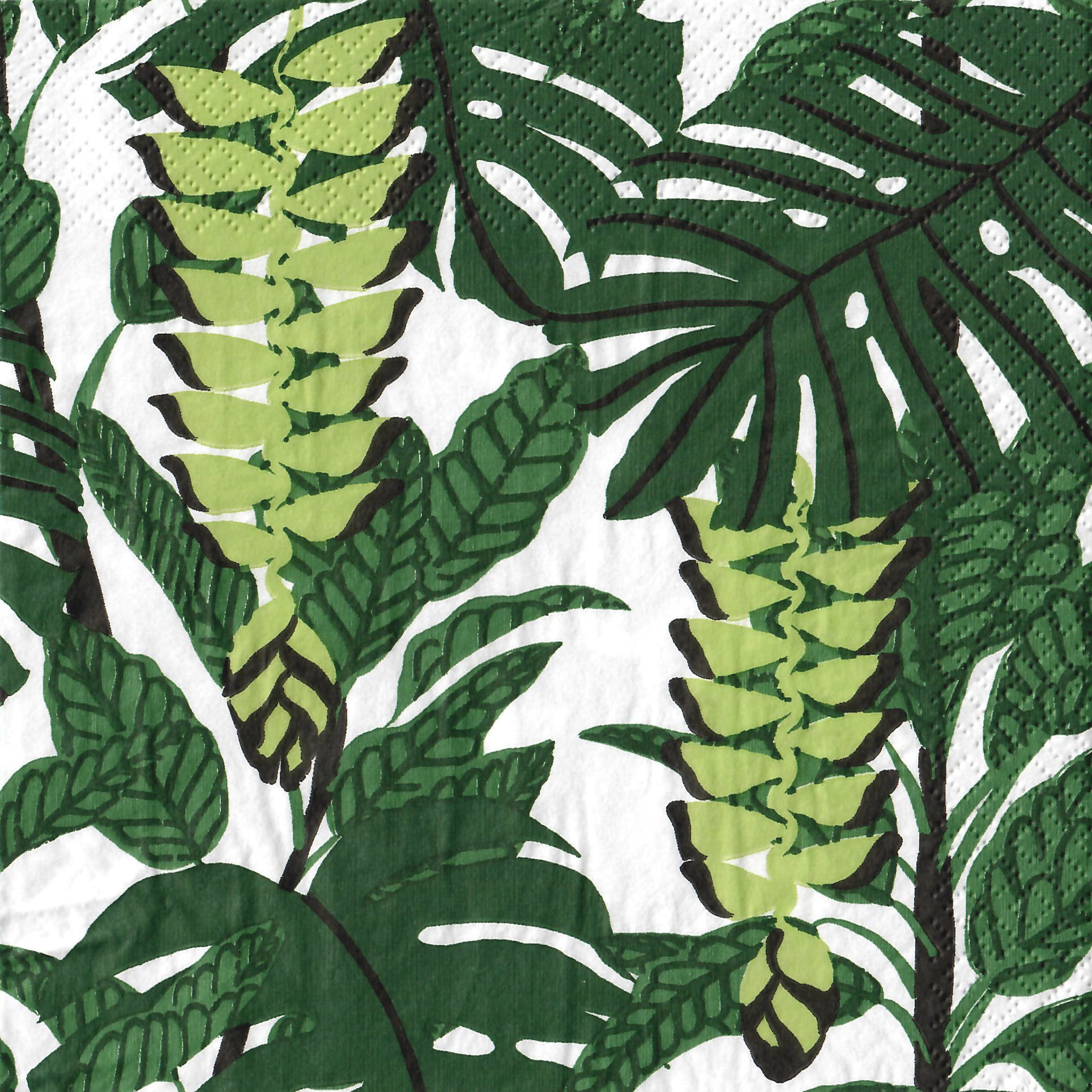 Servietten 33x33 cm - Bunaken whigr 