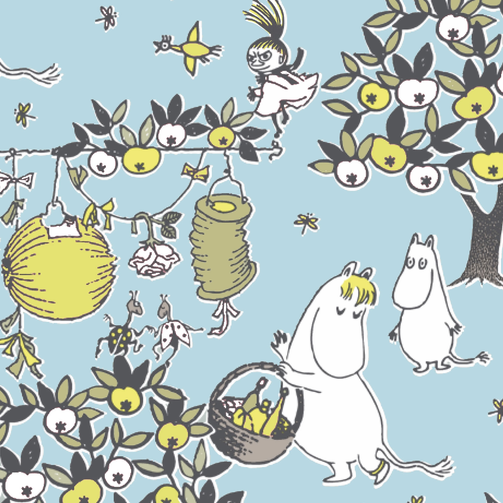 Servietten 24x24 cm - Festive Moomin lb 