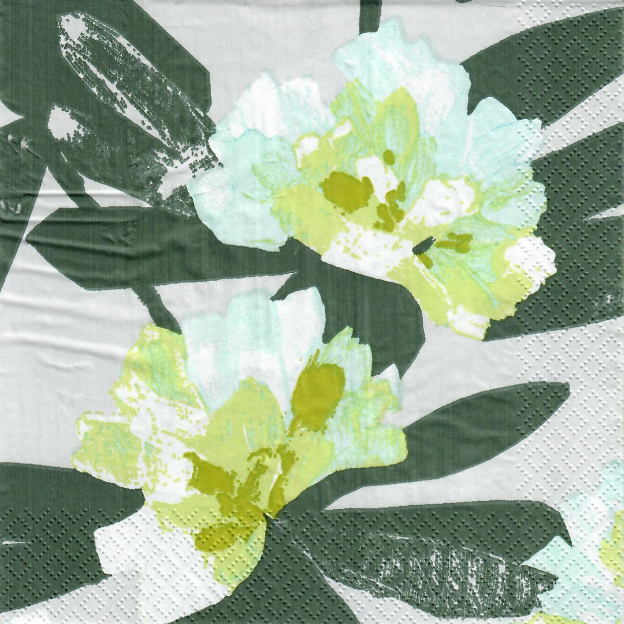 Servietten 24x24 cm - Alppiruusu