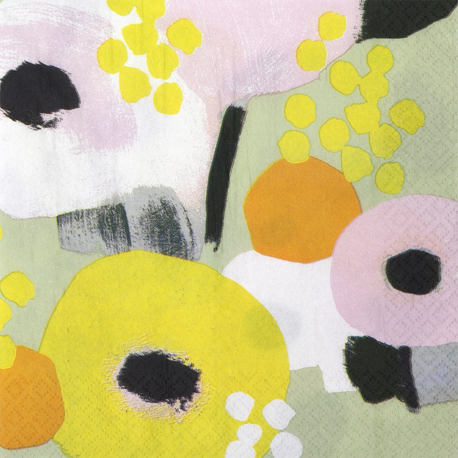 Servietten 24x24 cm - Mimosa