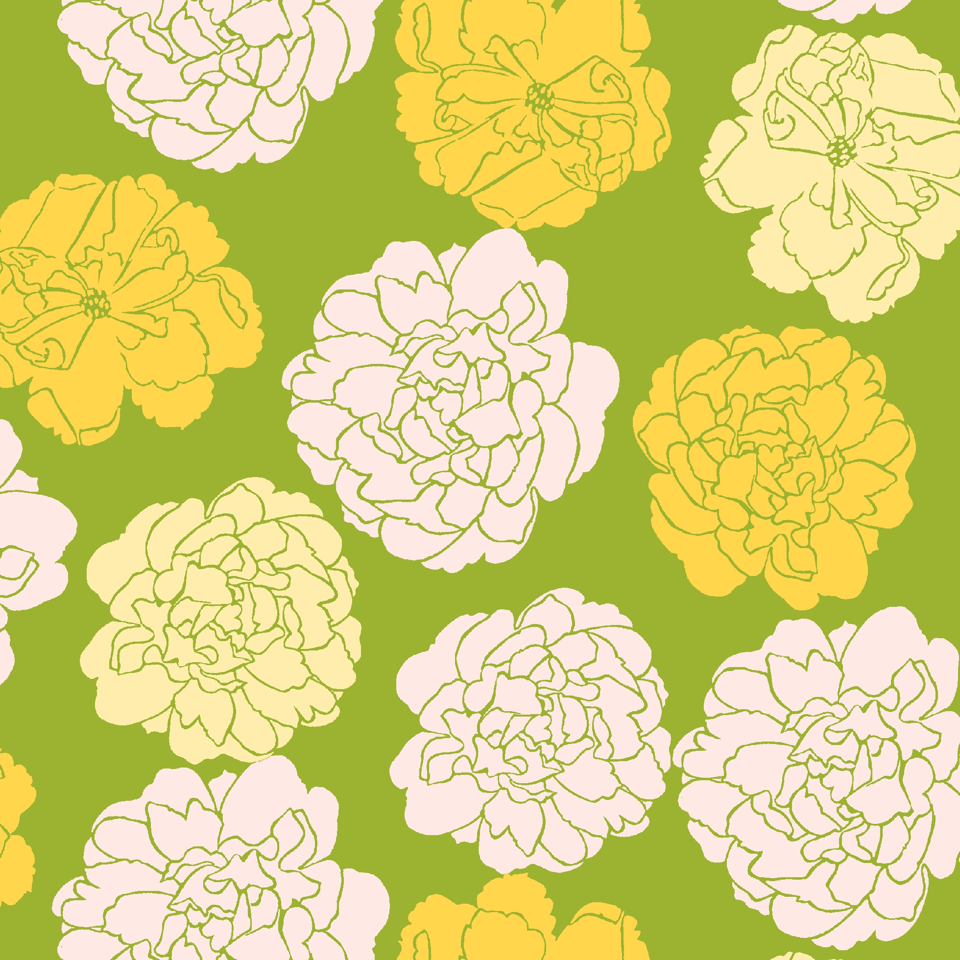 餐巾24x24厘米 - Muusa vihreä