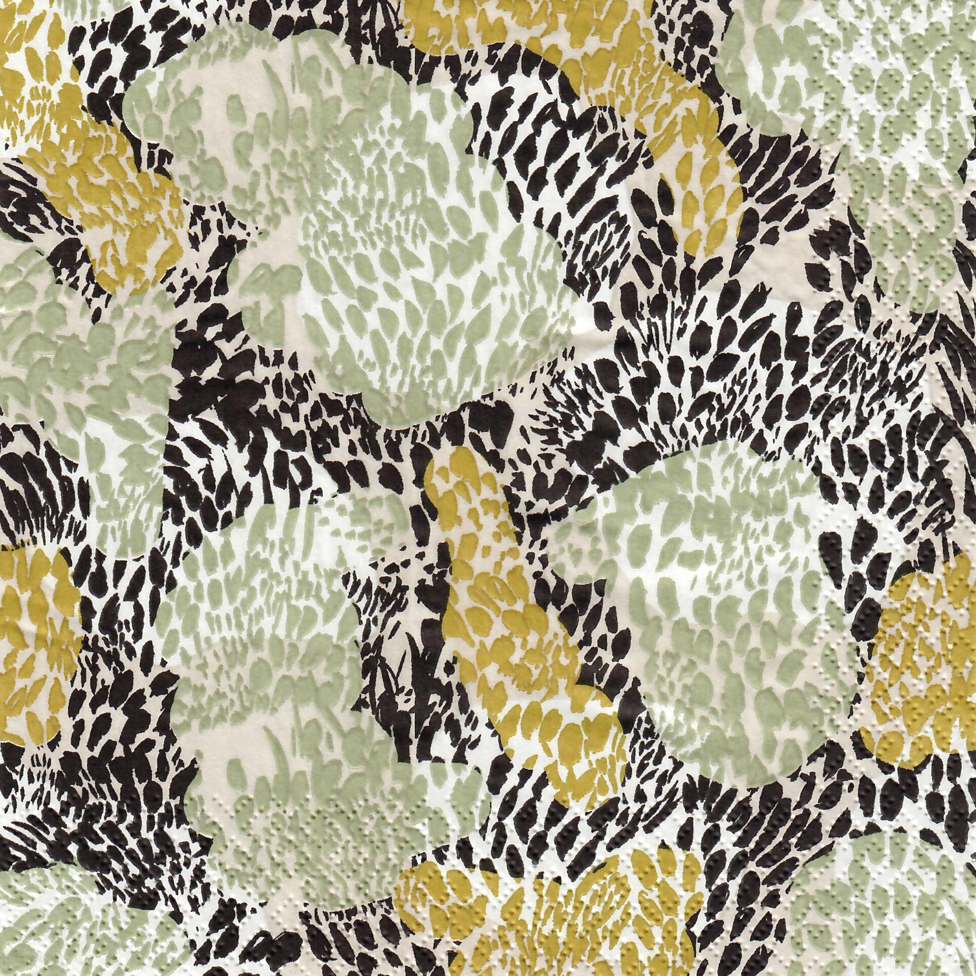 餐巾33x33厘米 - Jäkälä green 