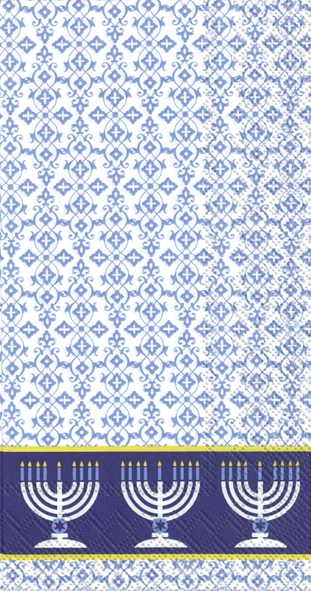 自助餐巾 - FESTIVAL OF LIGHTS blue