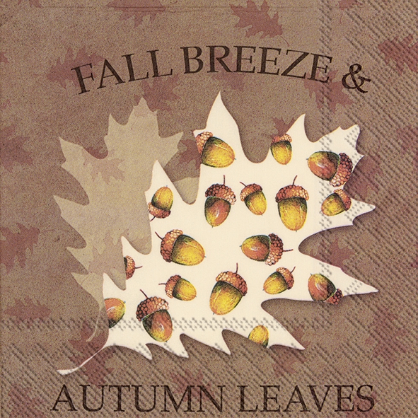 Napkins 25x25 cm - FALL BREEZE