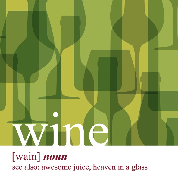 Guardanapos 25x25 cm - WINE green