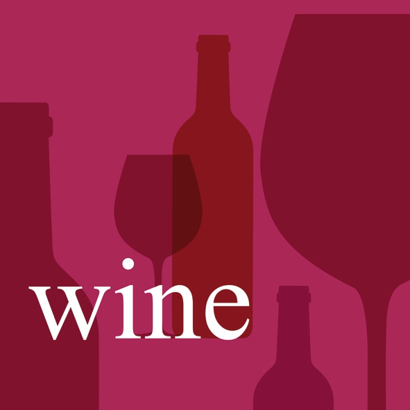 餐巾25x25厘米 - WINE TESTER bordeaux