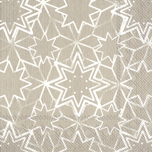 Servietten 25x25 cm - FILIP brown