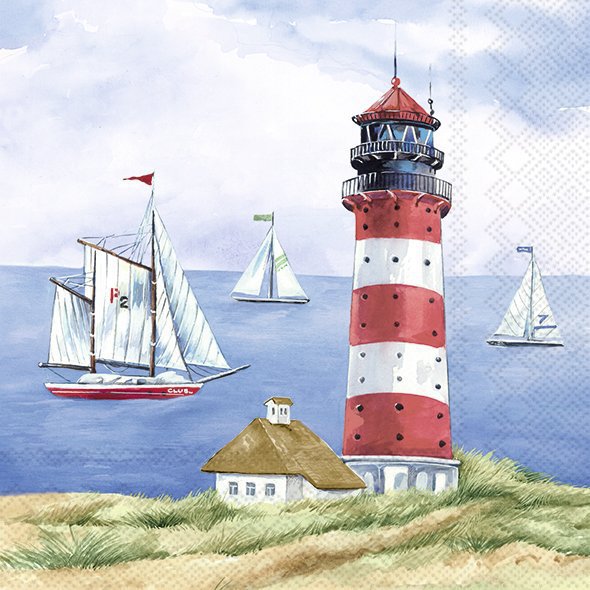 Servietten 25x25 cm - SEELUST