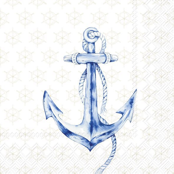 Serwetki 25x25 cm - ANCHOR cream