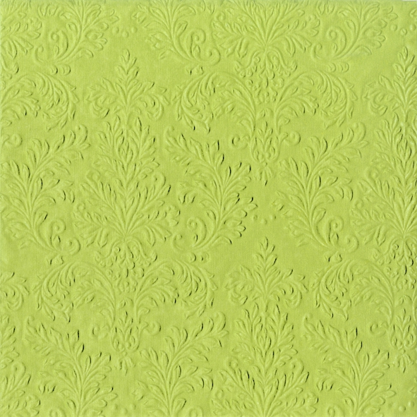 Napkins 33x33 cm - CAMEO UNI olive, embossed napkins Napkins 33x33 cm - CAMEO UNI olive