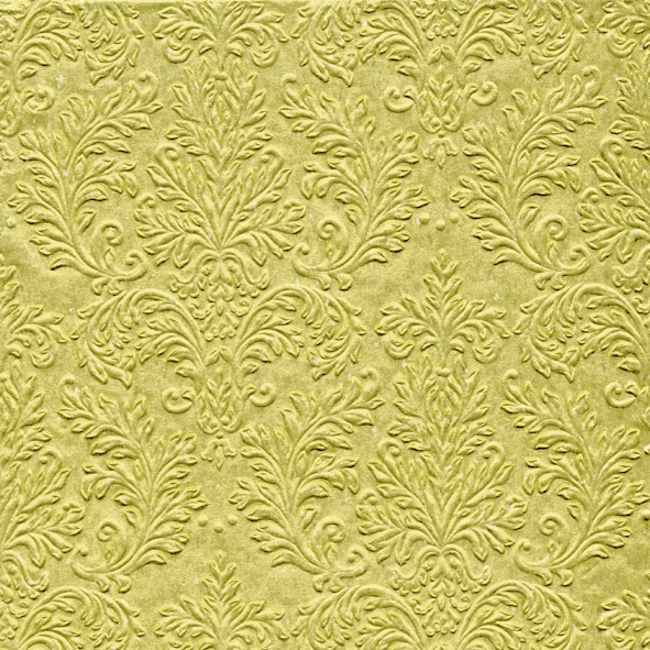 Servietten 33x33 cm geprägt - CAMEO UNI gold