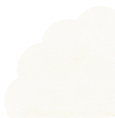 餐巾 - 圆形 - UNI weiß