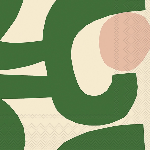 Servilletas 33x33 cm - SEPPEL green