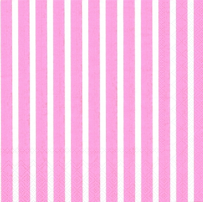 Napkins 33x33 cm - STRIPES AGAIN rose, lines, strip, samples Napkins 33x33 cm - STRIPES AGAIN rose