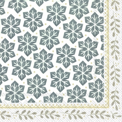 Servietten 33x33 cm - GRETA white linen