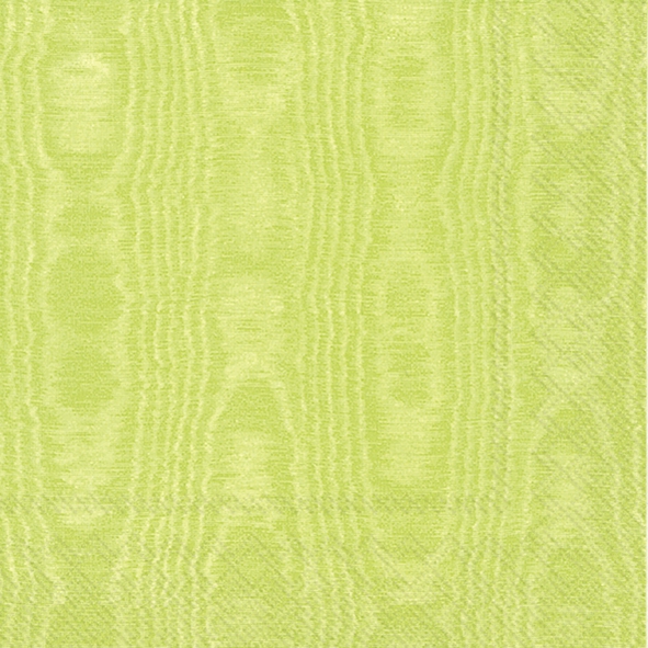 Servietten 33x33 cm - MOIREE lime