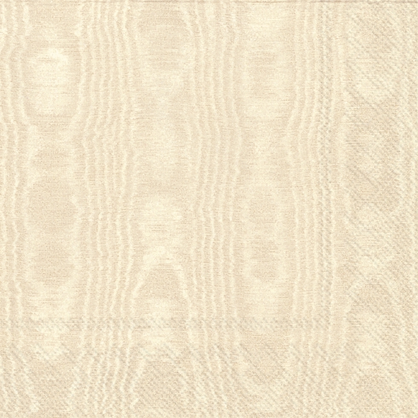 Servietten 33x33 cm - MOIREE cream