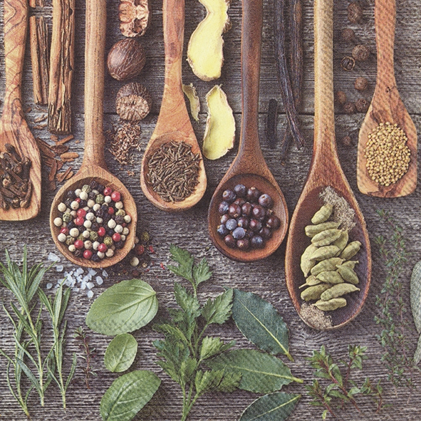 Servietten 33x33 cm - ORIENTAL SPICES