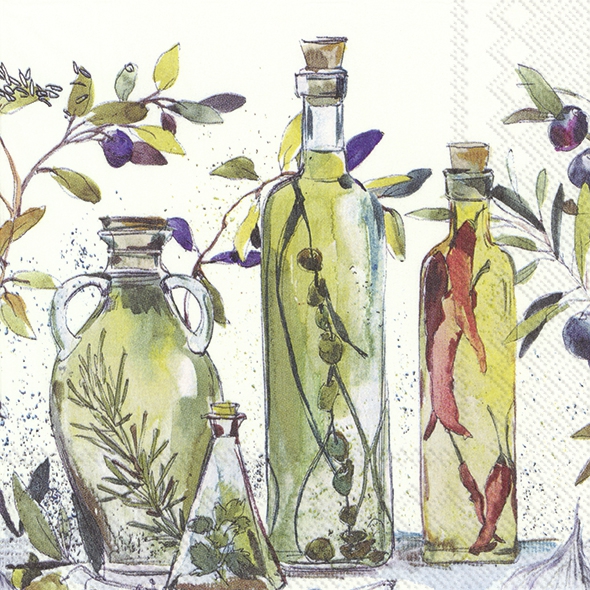 Servietten 33x33 cm - ORIENTAL OILS