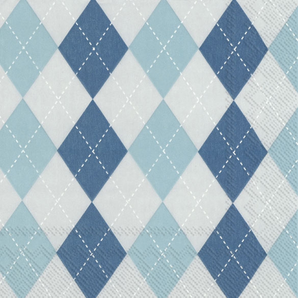 Napkins 33x33 cm - CLASSICAL blue