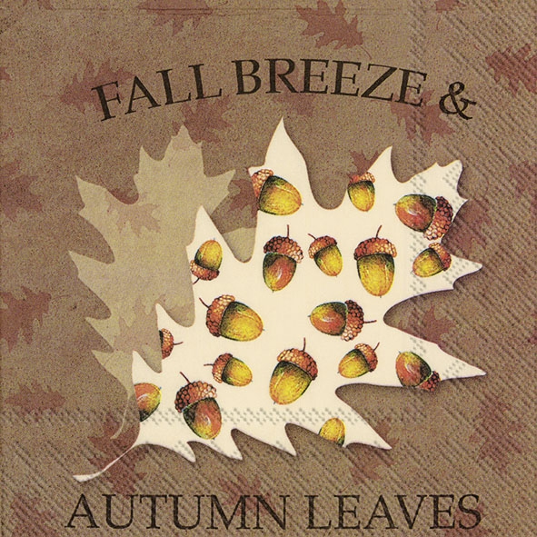 Napkins 33x33 cm - FALL BREEZE