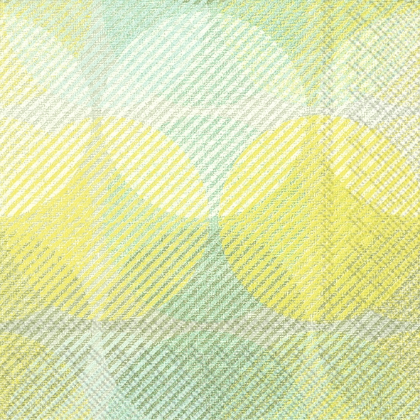 Napkins 33x33 cm - EMI green, circles, points, samples Napkins 33x33 cm - EMI green