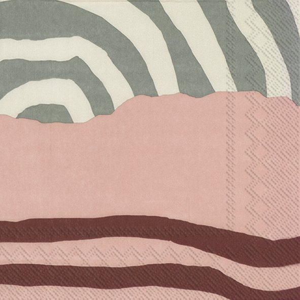 Servietten 33x33 cm - VUOSIRENKAAT green