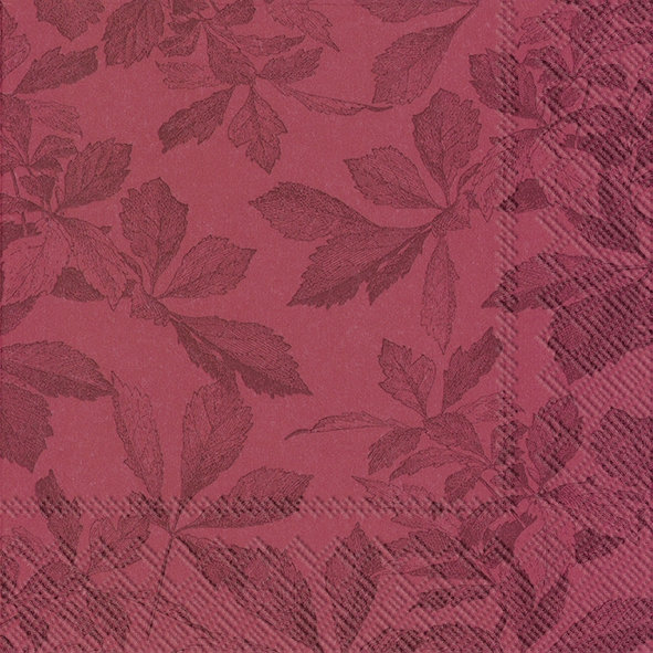 Servietten 33x33 cm - JUL red