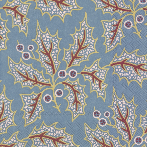 Servietten 33x33 cm - HOLLY V&A light blue